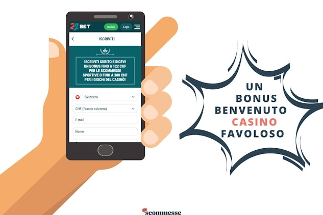 22bet casino bonus benvenuto