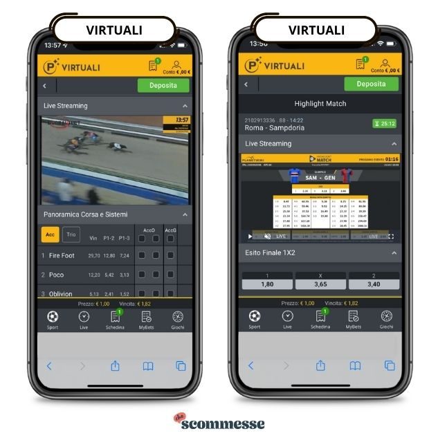 App Planetwin Virtuali