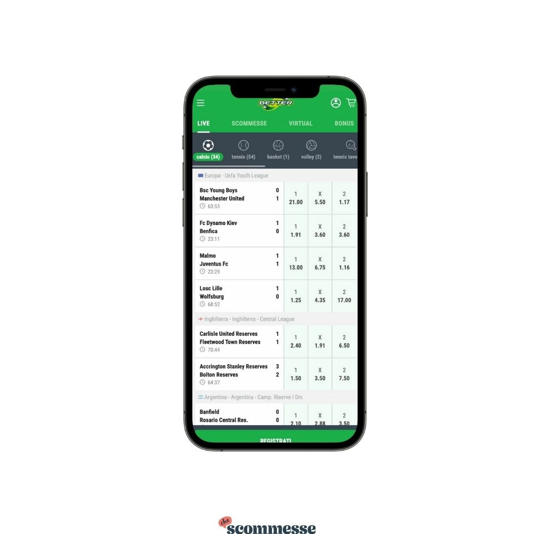 Better Lottomatica Scommesse