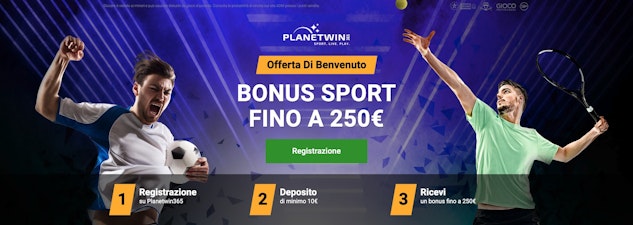 Bonus Planetwin365 250 euro