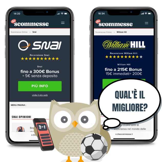 Scegliere il migliore bonus benvenuto scommesse
