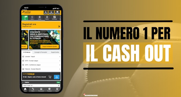 Scommesse online con cash out Betfair