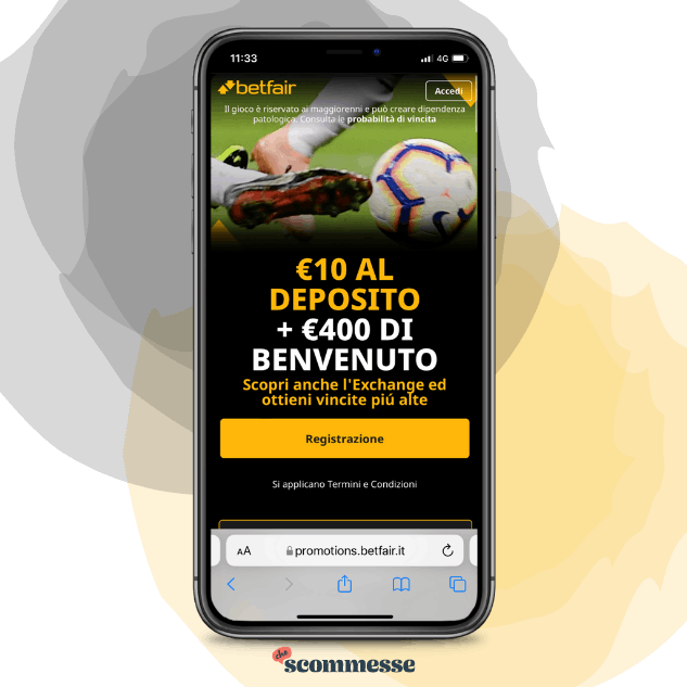 Bonus benvenuto betfair italia
