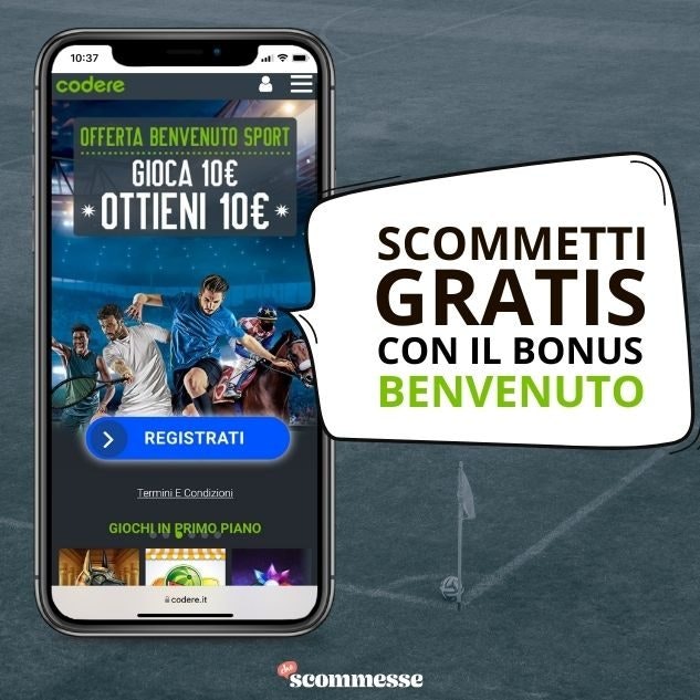 Bonus benvenuto codere