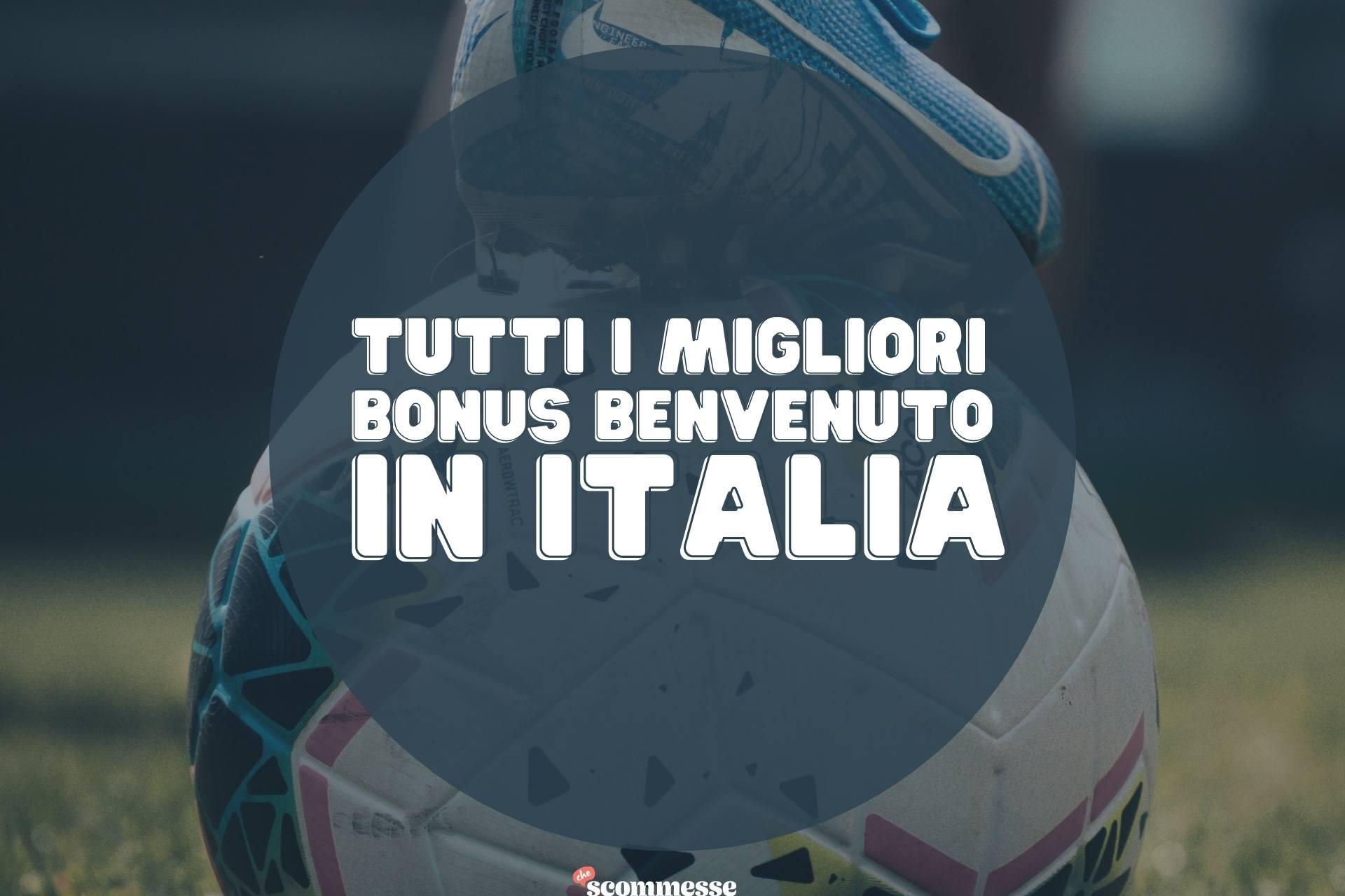 Bonus benvenuto pagina