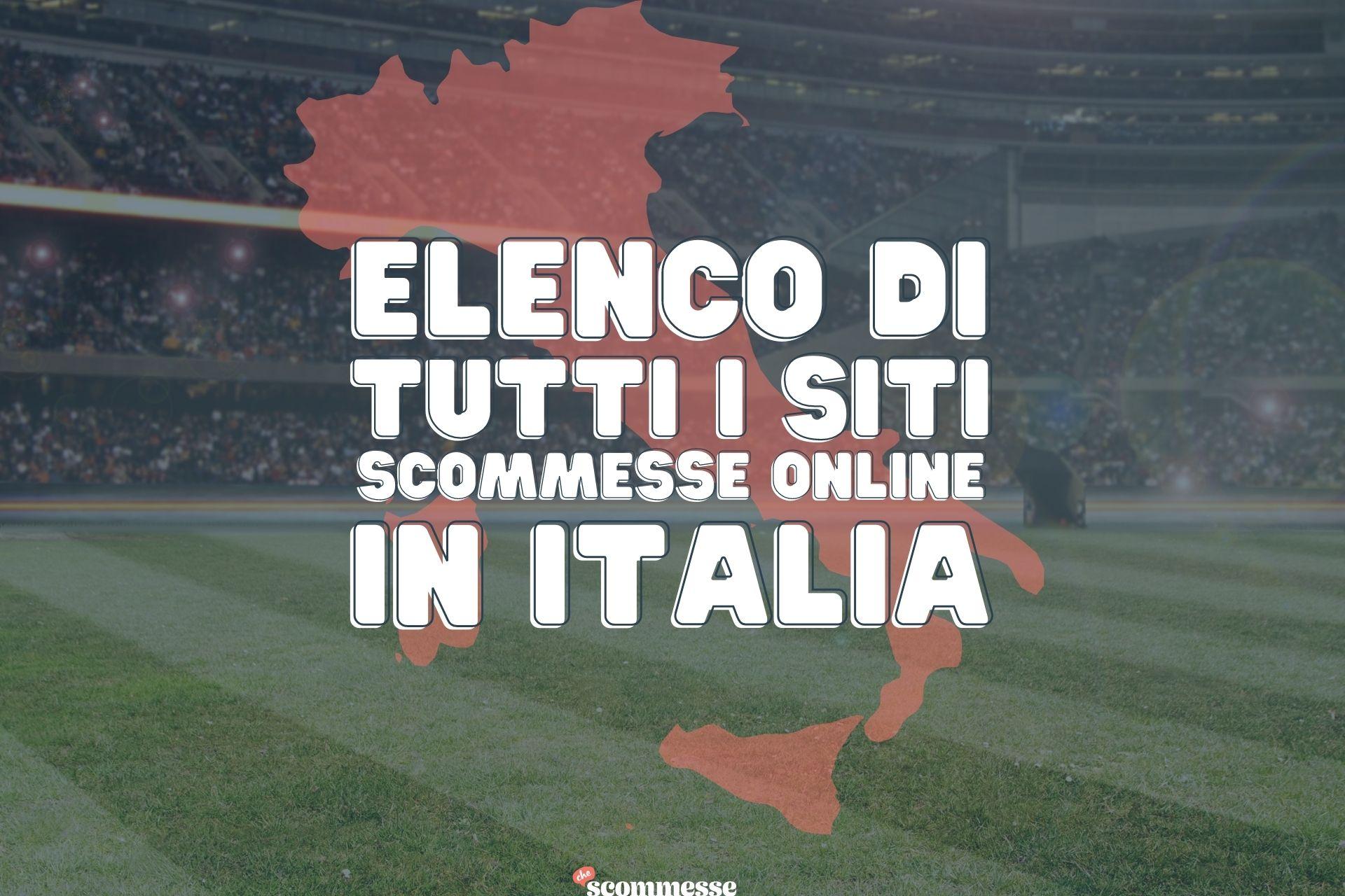 Elenco Siti Scommesse in Italia