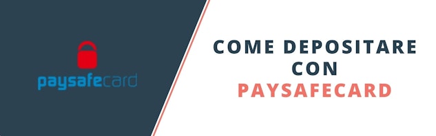 Paysafecard scommesse deposito