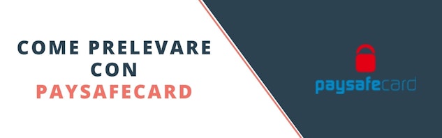 Paysafecard scommesse prelievo