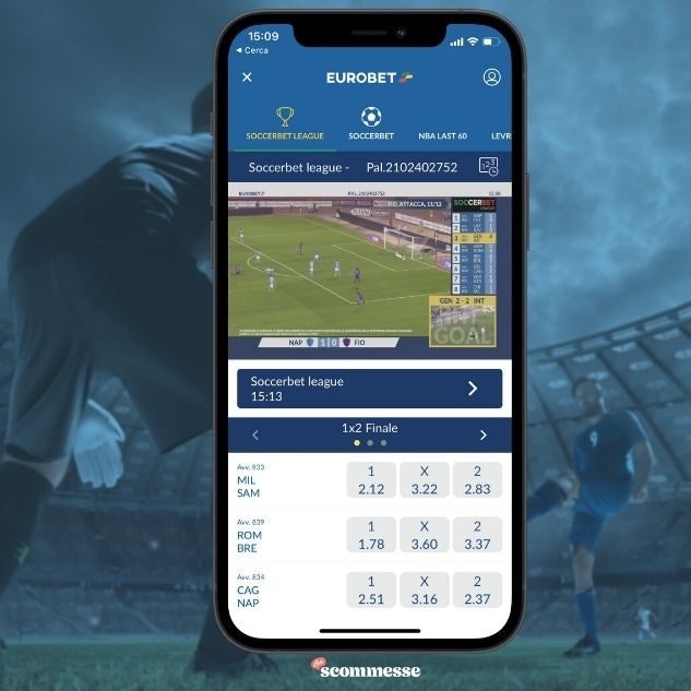 Scommesse calcio virtuali