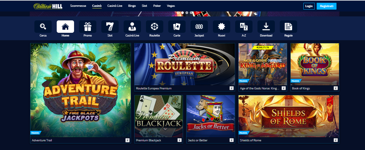 William hill casino